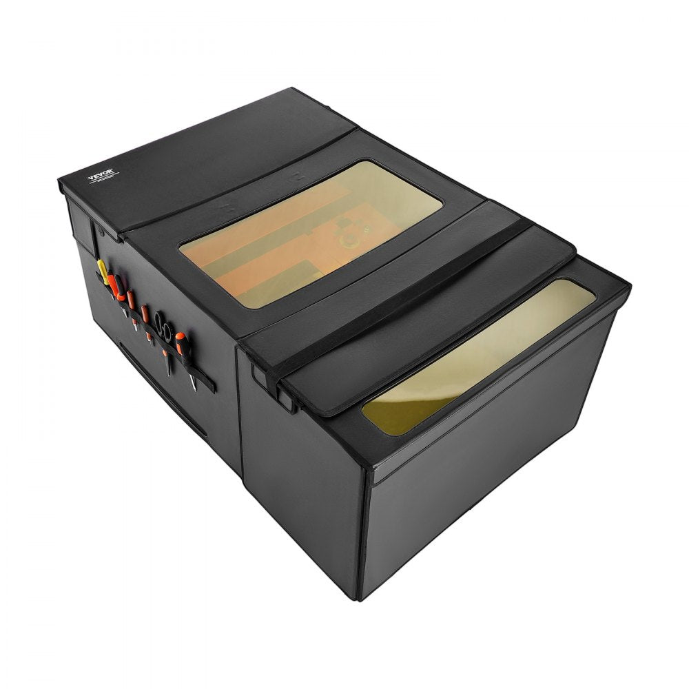 ZL-FHD-0027 - Dual-Window Laser Engraver Enclosure, 48" x 31.5" x 19.6"