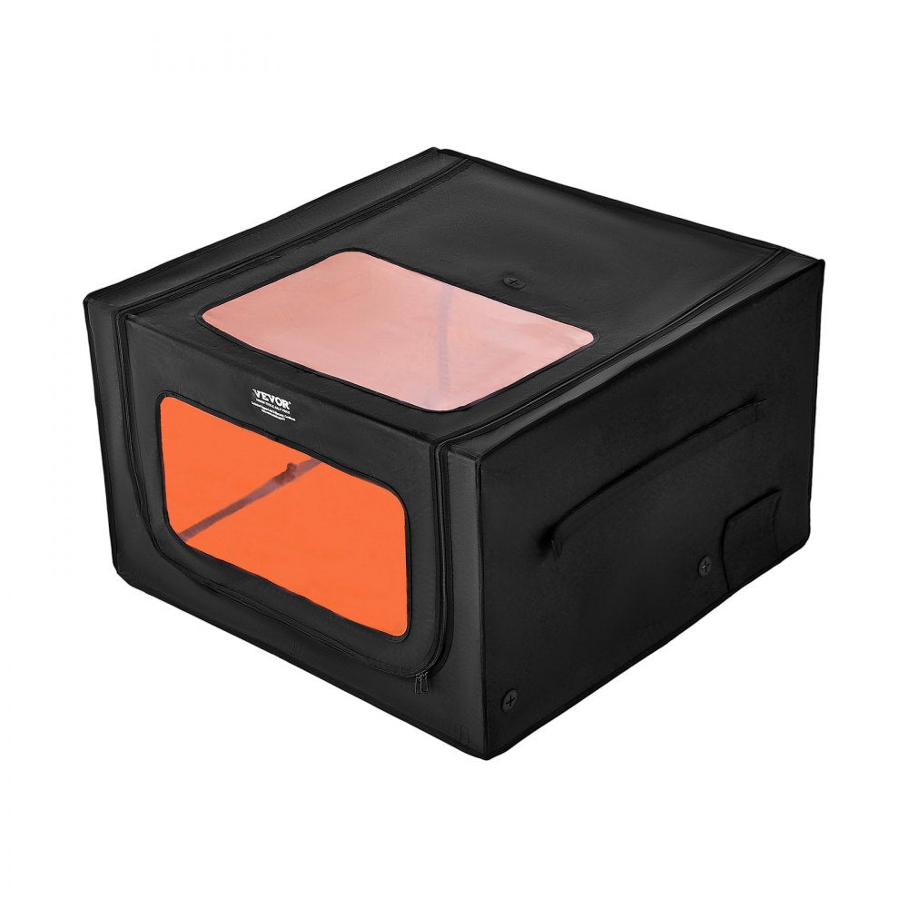 ZL-FHD-0024 - Dual Window Laser Engraver Enclosure with LED Light