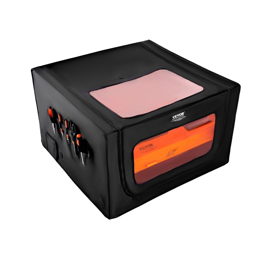 ZL-FHD-0024 - Dual Window Laser Engraver Enclosure with LED Light
