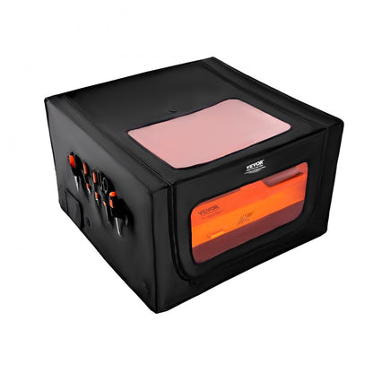 ZL-FHD-0024 - Dual Window Laser Engraver Enclosure with LED Light