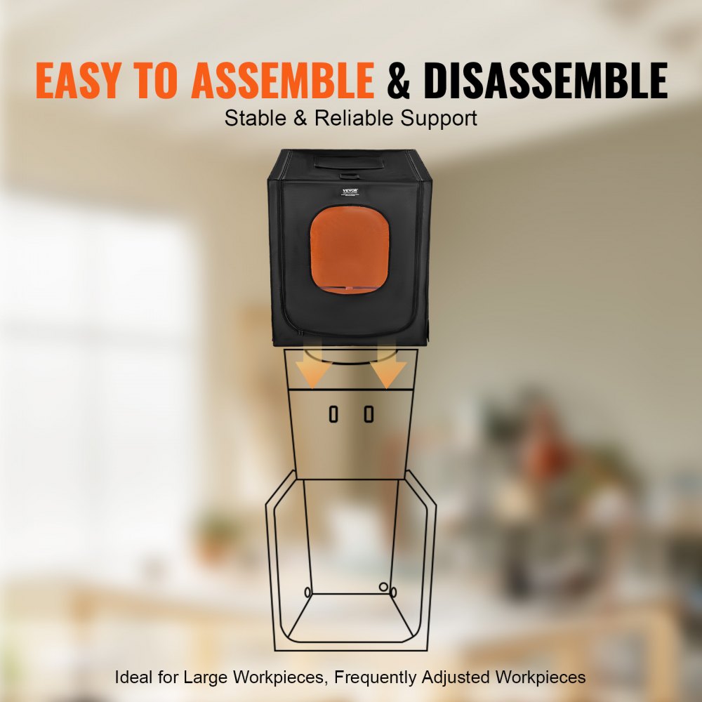 ZL-FHD-0028 - Spacious 31.5" Laser Engraver Enclosure with LED Lighting