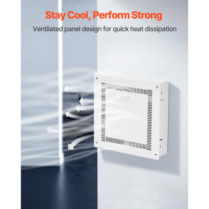 SPT353609 - 14-Inch Cold-Rolled Steel In-Wall Media Enclosure for Clutter-Free Setup