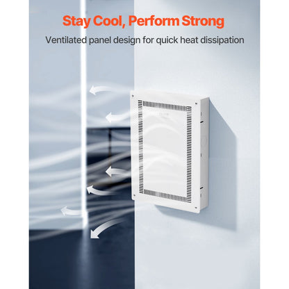 SPT513609 - 20-Inch Recessed Media Box for Organized Cable Management