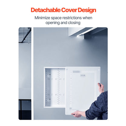 SPT513609 - 20-Inch Recessed Media Box for Organized Cable Management