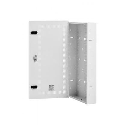 SPT713609-A - 28-Inch Steel Media Box with Cable Management & Locking Door