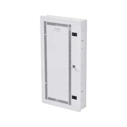 SPT713609-A - 28-Inch Steel Media Box with Cable Management & Locking Door