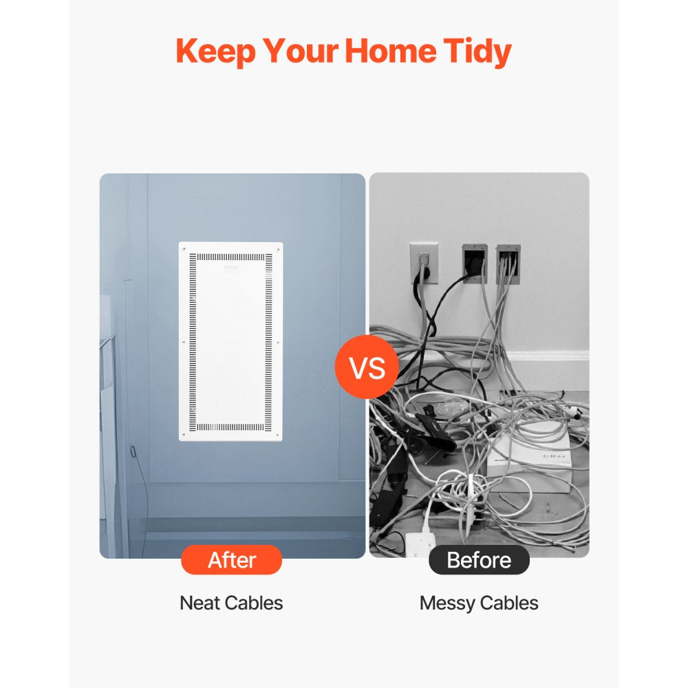 SPT713609 - 28-Inch Steel In-Wall Media Enclosure with Access Cover