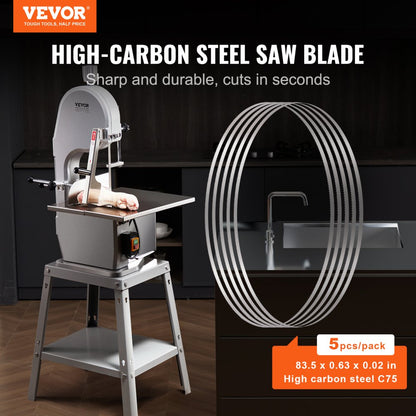 2120-16-0.56 - Durable Meat Band Saw Blade Set for Precision Cutting