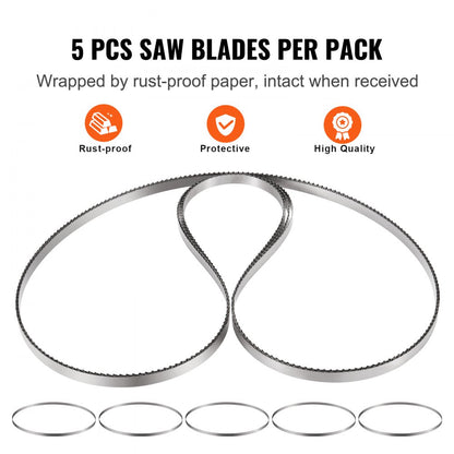 2090-16-0.56 - Durable Meat Band Saw Blade Set for Precise Cutting, 82.3"x0.63"