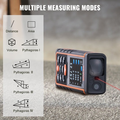 SW-S120 - Compact Laser Measure 400 ft with ±1/16'' Accuracy