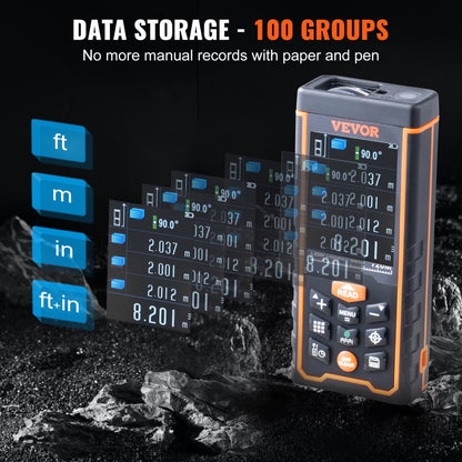 SW-S120 - Compact Laser Measure 400 ft with ±1/16'' Accuracy