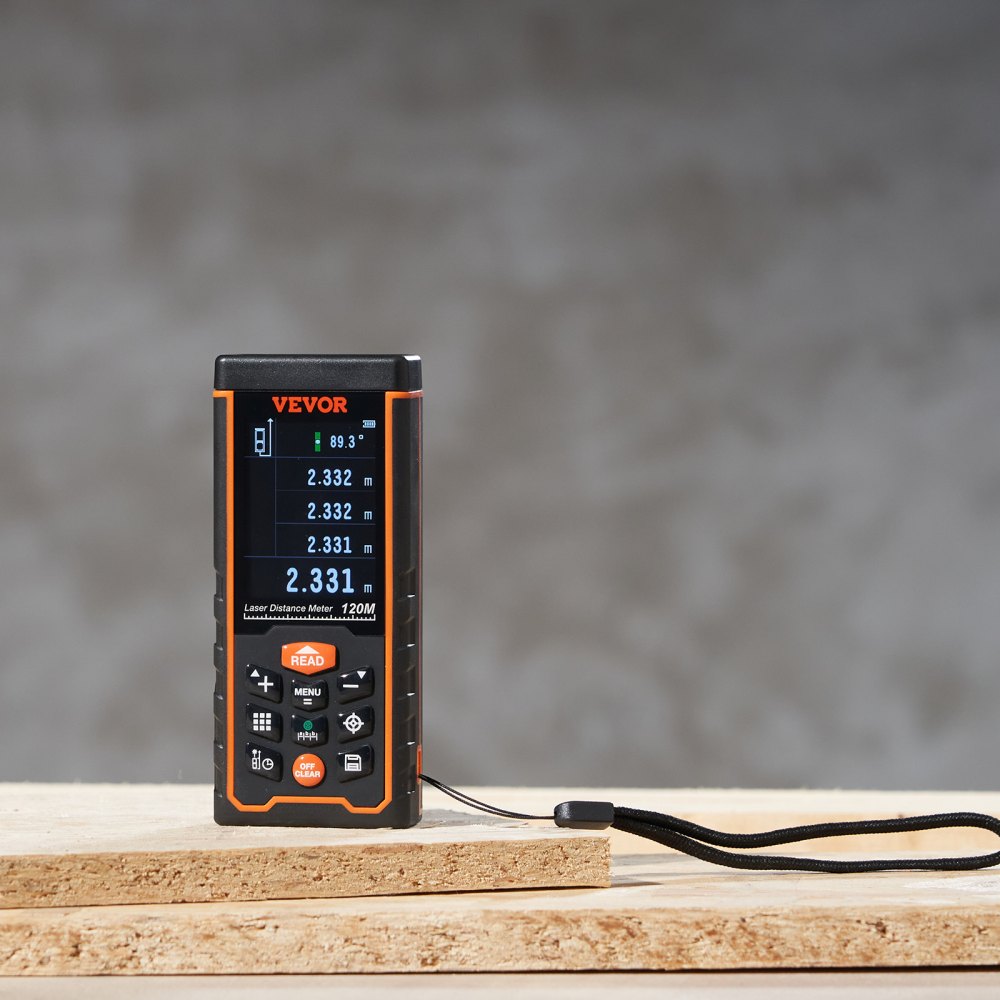 SW-S120 - Compact Laser Measure 400 ft with ±1/16'' Accuracy