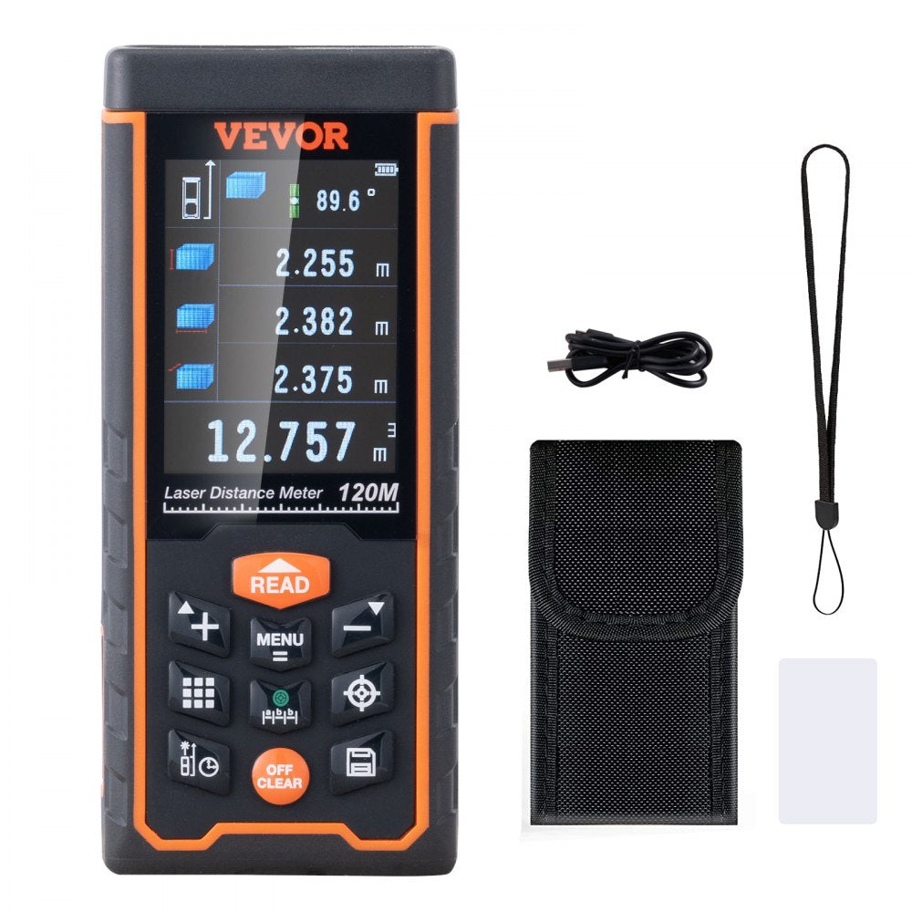SW-S120 - Compact Laser Measure 400 ft with ±1/16'' Accuracy