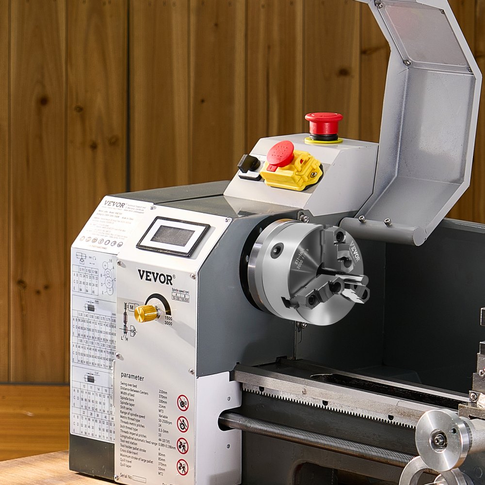 K11 160A (1-1/2-8) - 6-Inch Self-Centering Lathe Chuck for Precision Clamping