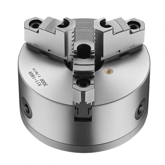 K11 160A (1-1/2-8) - 6-Inch Self-Centering Lathe Chuck for Precision Clamping
