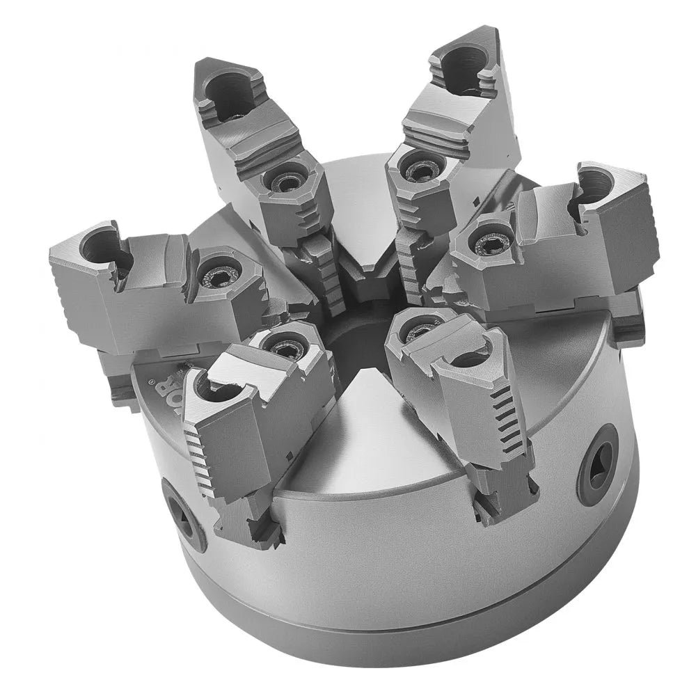 K11 160A (D1-4) - 6-Inch Self-Centering Lathe Chuck for Precision Clamping