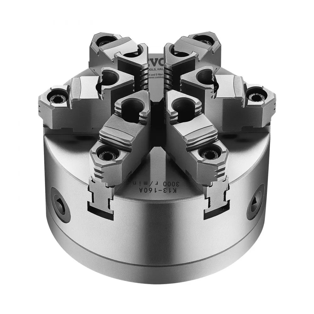 K11 160A (D1-4) - 6-Inch Self-Centering Lathe Chuck for Precision Clamping