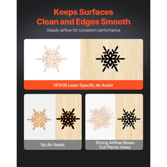 DY-30-A - Adjustable 30L/min Air Assist Pump for Laser Engraver Precision