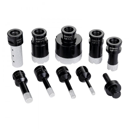 SSTZ-006 - Durable 8-Piece Diamond Drill Bit Set for Tile & Stone