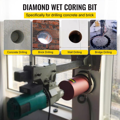 KZ3 - 14" Diamond Core Drill Bit for Concrete & Brick