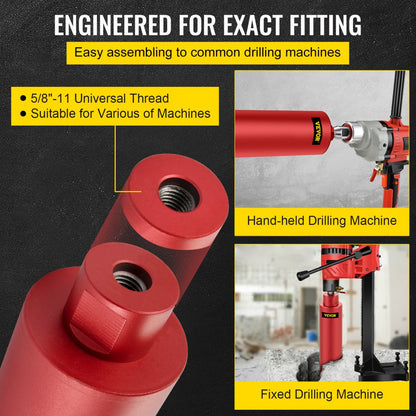 KZ3 - 14" Diamond Core Drill Bit for Concrete & Brick