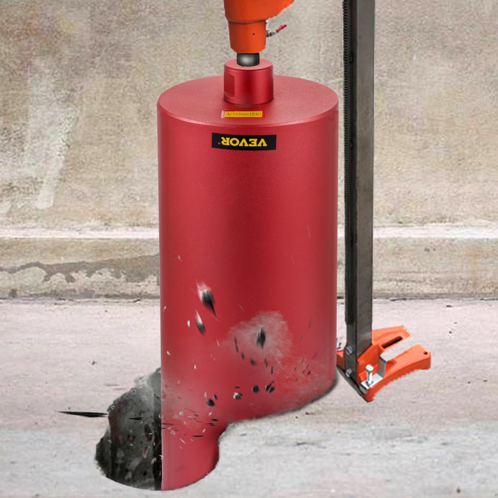 KZ6 - Versatile 6" Diamond Core Drill Bit for Concrete & Brick