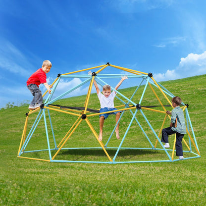 JX-DC-10HSW - 10ft Geometric Dome Climber for Kids with Cushion