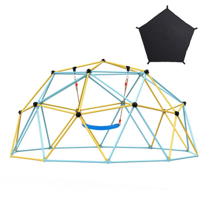 JX-DC-10HSW - 10ft Geometric Dome Climber for Kids with Cushion