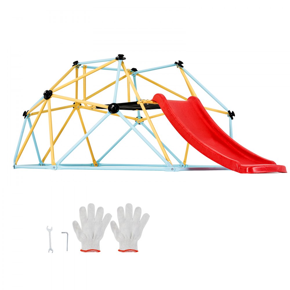 JX-DC-06SL - 8FT VEVOR Climbing Dome for Kids, Indoor/Outdoor Fun