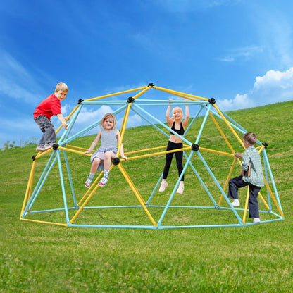 JX-DC-10 - 10FT VEVOR Climbing Dome for Kids with Swing & Hammock