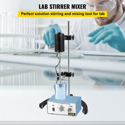 010360350641 - 100W Stainless Steel Electric Stirrer with Timer and Adjustable Speed