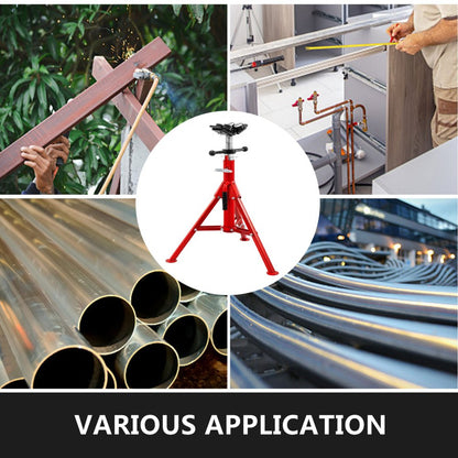 010623308988 - VEVOR Adjustable Pipe Jack Stand 28-52IN, 1500LB Capacity