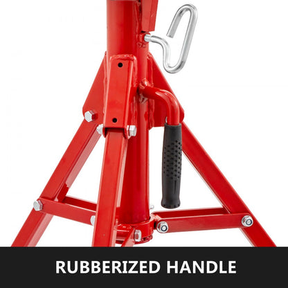 010802932699 - VEVOR Adjustable Pipe Jack Stand 20-37in, 1300lbs Steel Support