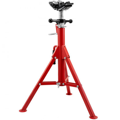 010417294987 - Durable 28-52in Pipe Jack Stand, 1500lbs Capacity