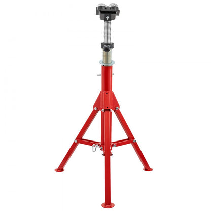 010417294987 - Durable 28-52in Pipe Jack Stand, 1500lbs Capacity