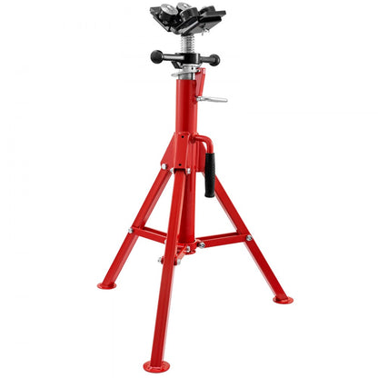 010417294987 - Durable 28-52in Pipe Jack Stand, 1500lbs Capacity