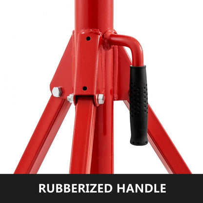010417294987 - Durable 28-52in Pipe Jack Stand, 1500lbs Capacity