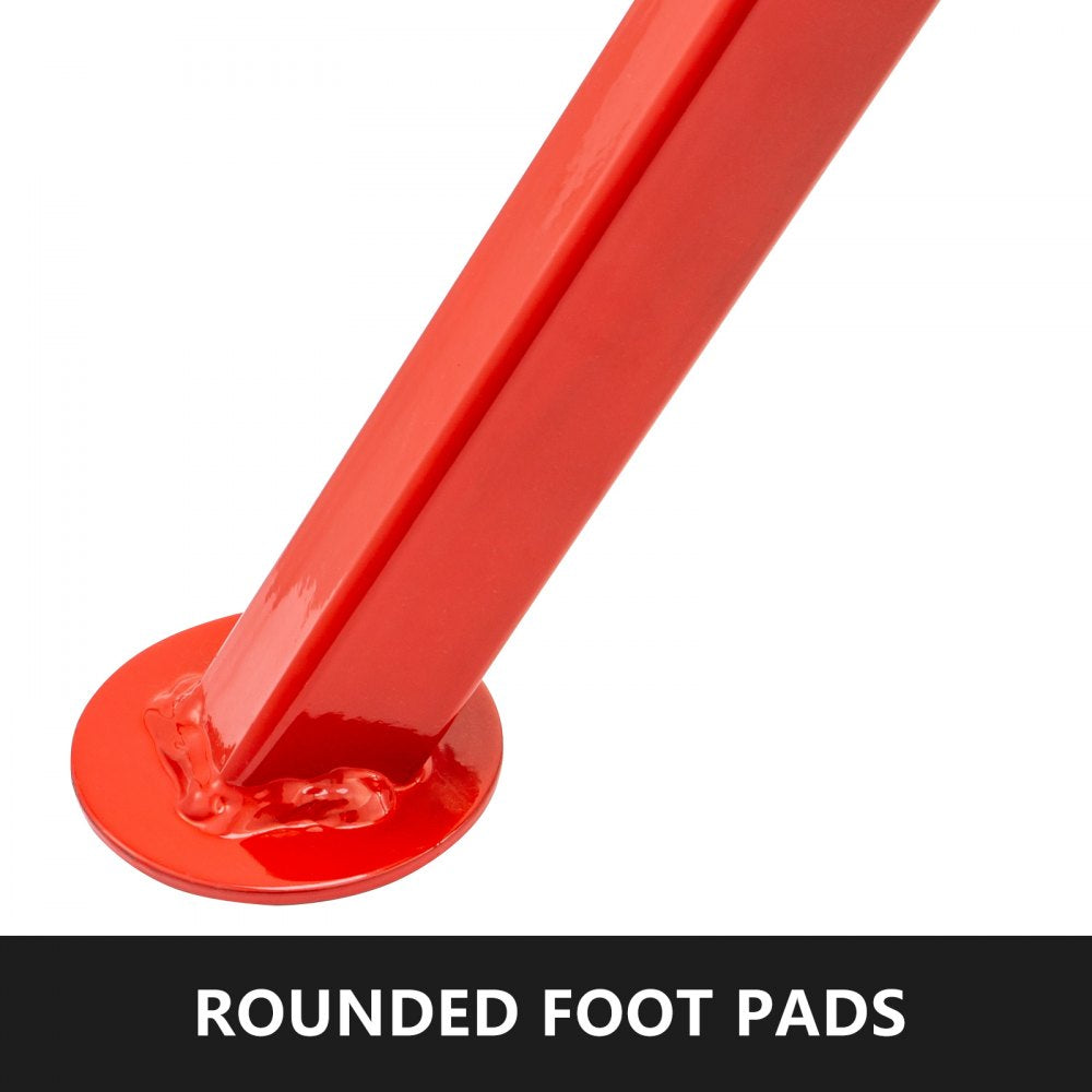 010417294987 - Durable 28-52in Pipe Jack Stand, 1500lbs Capacity