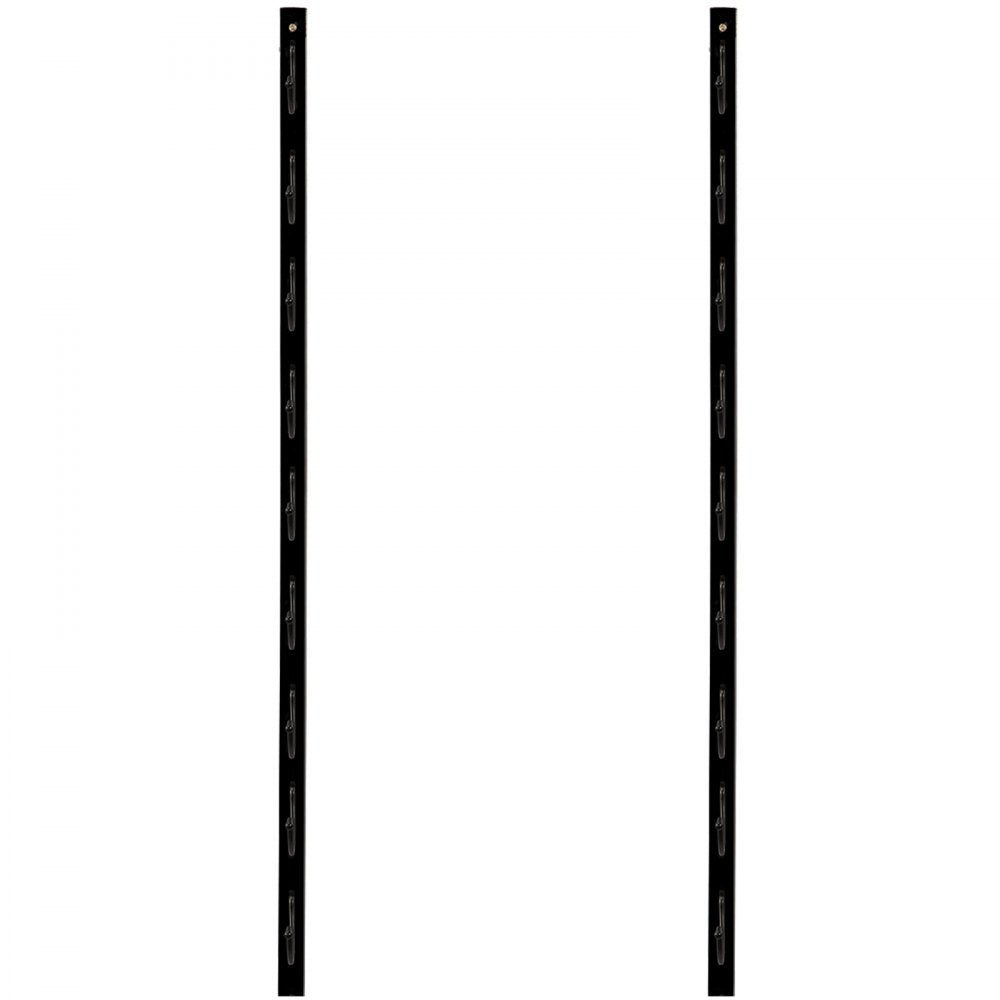 GBZJ-F9 - 9-Bottle Wall-Mounted Wine Rack in Durable Black Steel