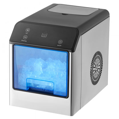 DIM-15A - Portable 33 lbs/24H Nugget Ice Maker with Self-Cleaning Function