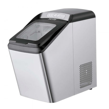 IM1102-UL - Compact Stainless Steel Ice Maker Producing 30 lbs Daily