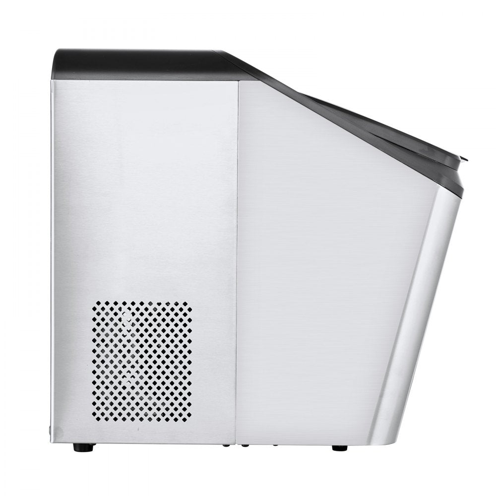 IM1102-UL - Compact Stainless Steel Ice Maker Producing 30 lbs Daily