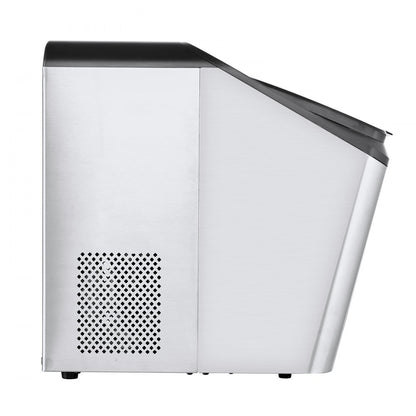 IM1102-UL - Compact Stainless Steel Ice Maker Producing 30 lbs Daily