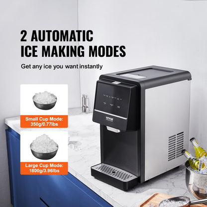 SKF-S25J - 62lbs/24hrs Portable Ice Maker with Self-Cleaning Feature