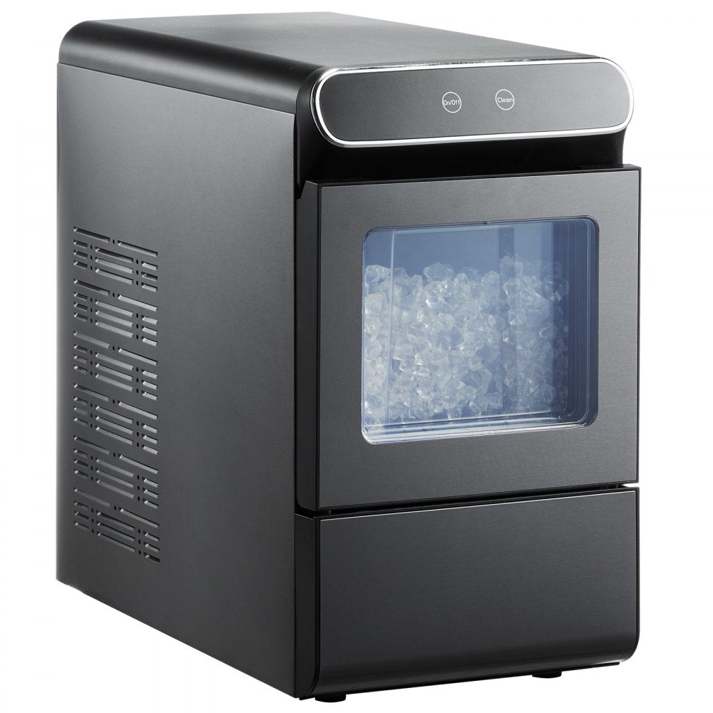 IMN1000E-UL - Portable 37Lbs/24H Nugget Ice Maker with Self-Cleaning Feature