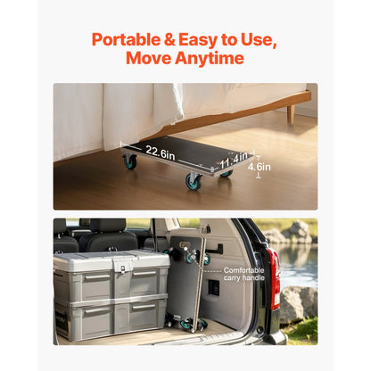 SXT-0100 - Sturdy Furniture Dolly with 4 TPR Wheels for Easy Moving