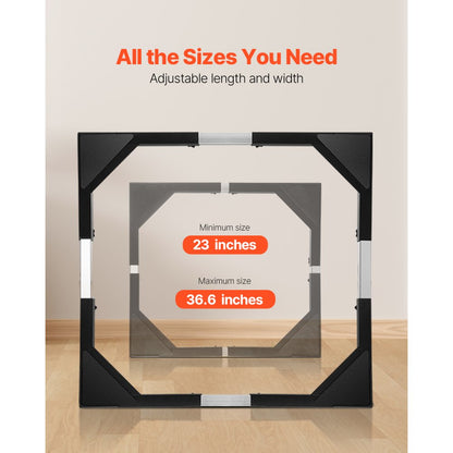 SS-DZ2 - Adjustable Mobile Base Dolly for Appliances, 23-36.6 Inch, 1200 lbs