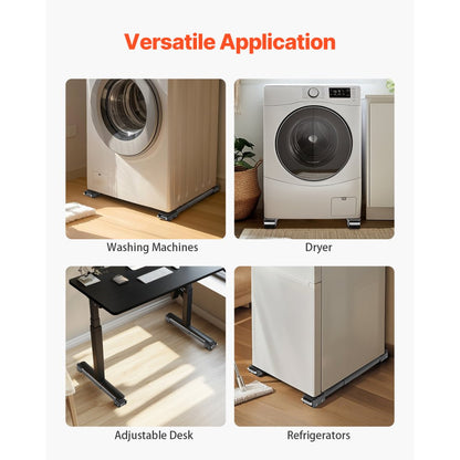 Y13 - Adjustable Appliance Roller Mover, 17.5-27.6 Inches, 330 lbs Capacity