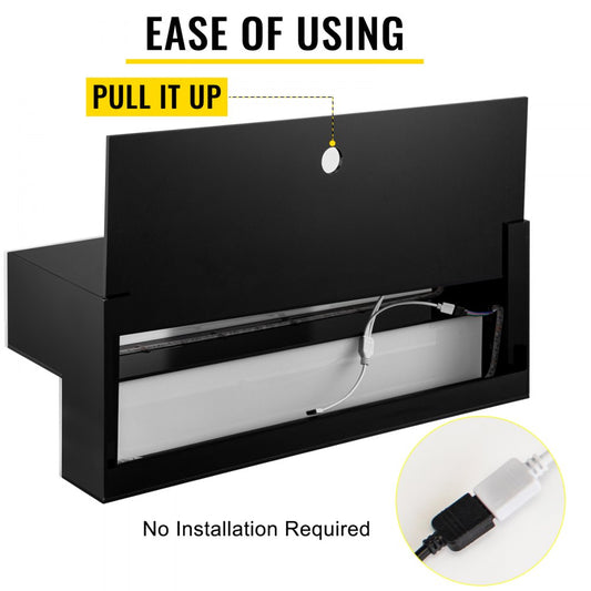 010905906537 - Acrylic LED Bottle Display Shelf with Remote Control, Holds 6 Bottles