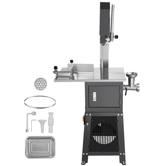 JG-250 - 550W Stainless Steel Bone & Meat Saw with Safety Features
